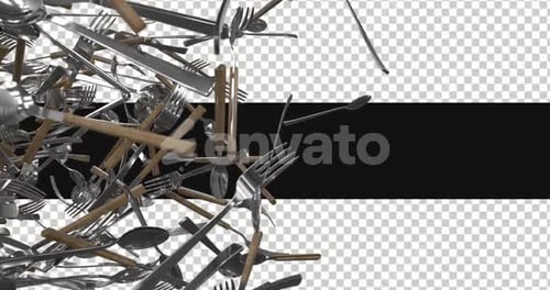 Dynamic Silverware Transition: Forks, Spoons, and Knives