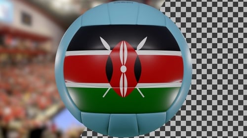 Volleyball Spinning Kenya | UHD | 60fps