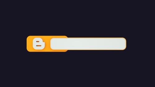 Minimalist Lower Third Title Animation with Logo Placeholder