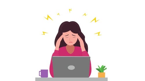 Headache Concept Animation