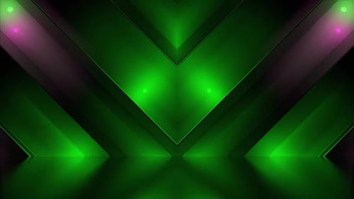 Green Pink Stage Vj Loop Pack