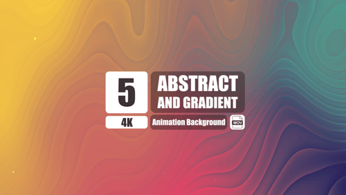 Fluid Abstract Gradient Animated Backgrounds Pack