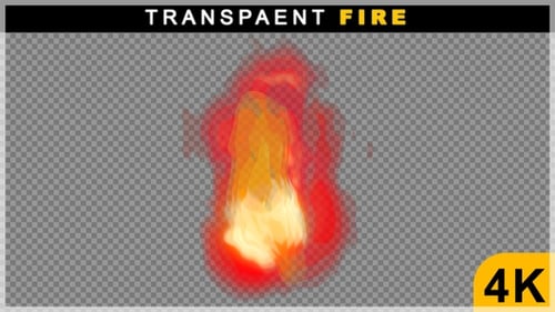 Animated Fluid Fire Element for Video Projects