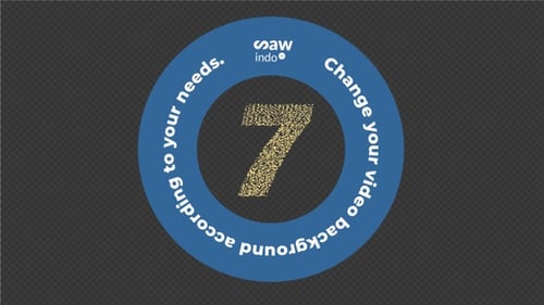 3D Animation Fireworks Number 7 – Transparent Loop