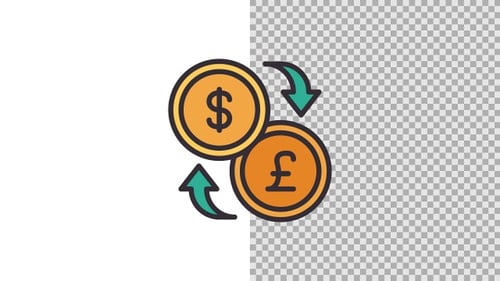 Money Exchange Animated Icon