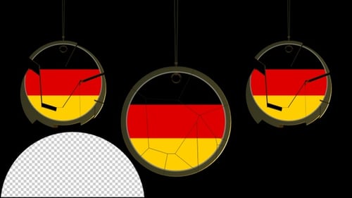 Deutschland-Flaggen-Symbol