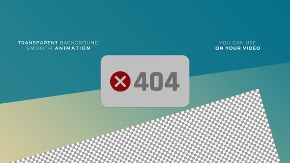 Error, Overlays Motion Graphics ft. error & warning - Envato