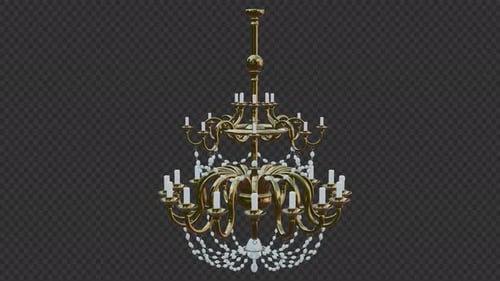 Animación de candelabro