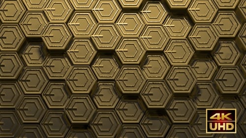 Abstract Hexagonal Loop 06