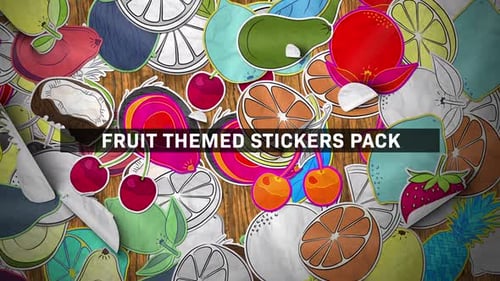 Fruit Themed Sticker Pack