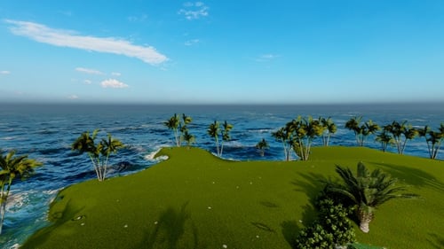 The Ocean And Island
