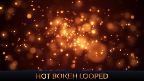 Bokeh Particles Background