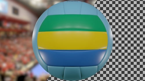 Volleyball Spinning Gabon | UHD | 60fps