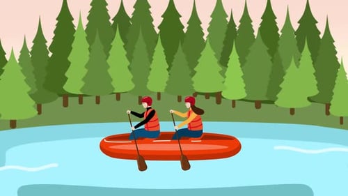 Paarcharakter Float Rowing