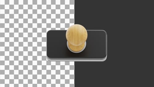 3D Animation of Stamp Pack | Alpha Channel