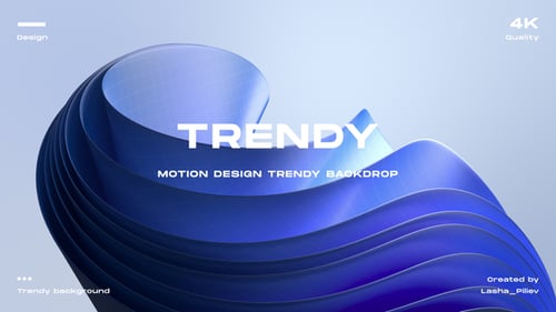 Floating Abstract Cloth Shapes Background