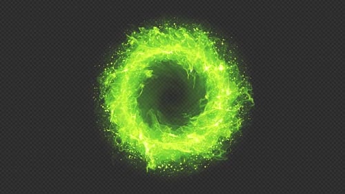Grünes Vortex-Portal