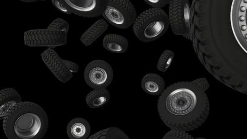 Falling Wheels