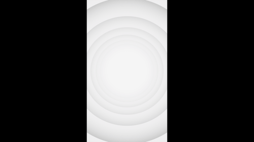 Vertical video white circles tunnel loop animation background