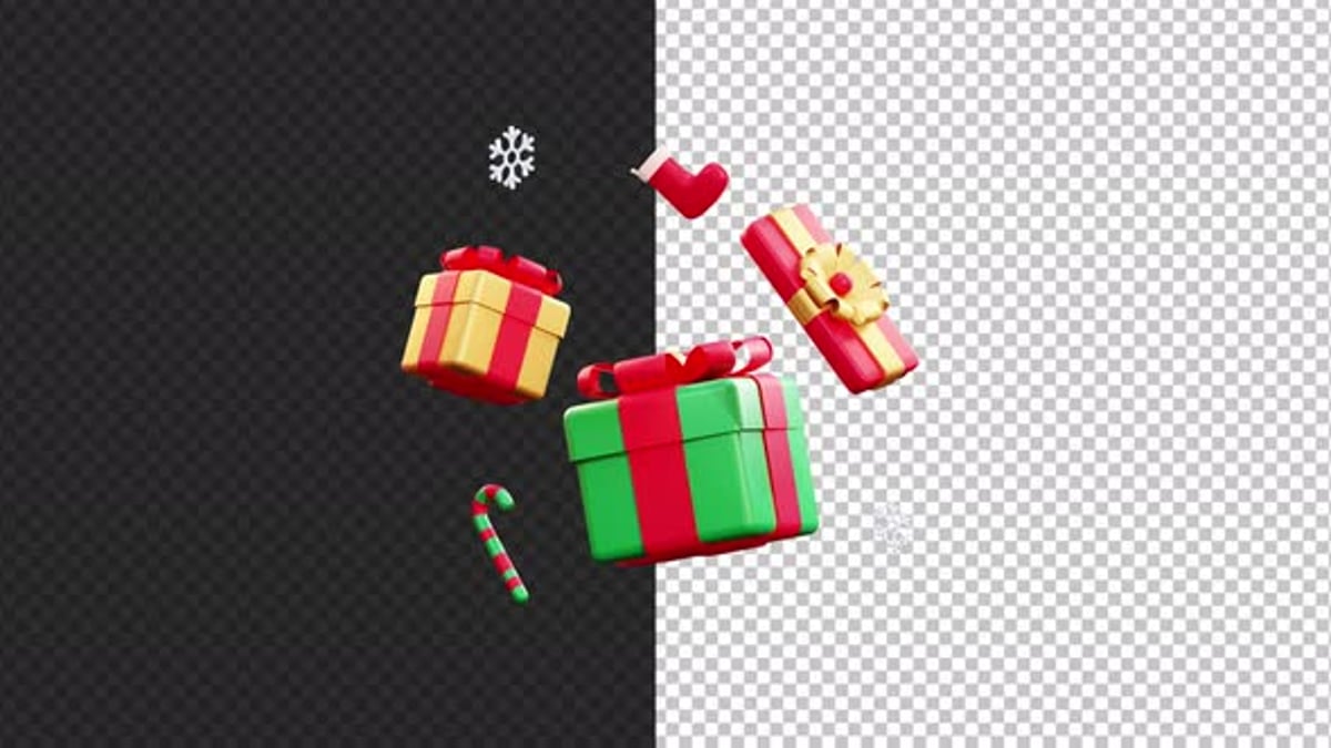 Animated gift boxes - 4K, Backgrounds Motion Graphics ft. animated ...