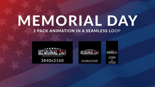 Memorial Day Animation Pack