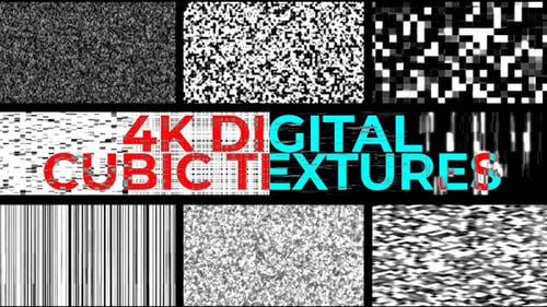 4K Digital Glitch and Static Texture Pack