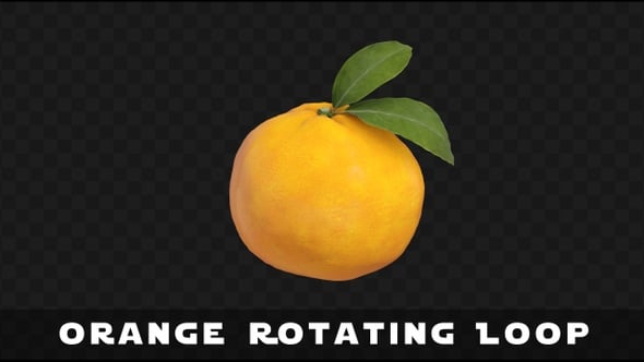 Orange Rotating Loop, Backgrounds Motion Graphics ft. orange & rotation ...