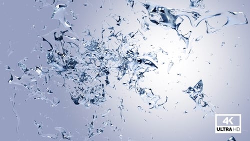Dynamic Realistic Water Splash Transition