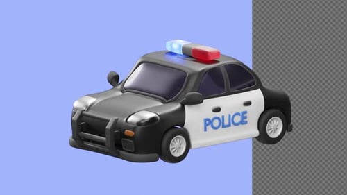 Police car animation