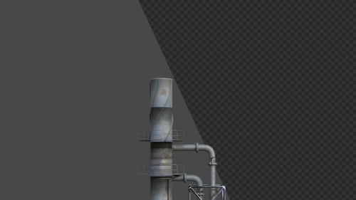 3D Animation of Oil Refining | Alpha Channel