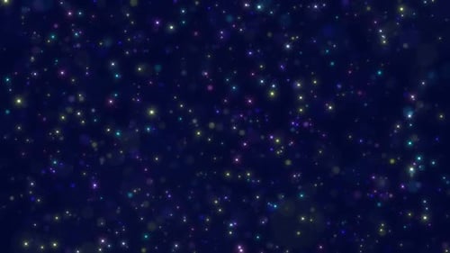 8 000 particules colorées