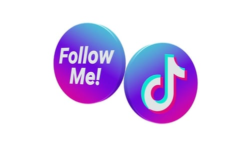 Folge mir Tiktok Icon Alpha Loop V2