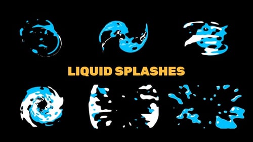 Liquid Splashes Pack