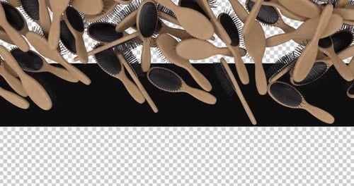 3d Comb Transition Animation