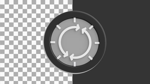 3D Animation of Timeline | Alpha Channel