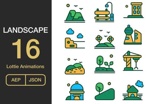 Landscape Icons Pack