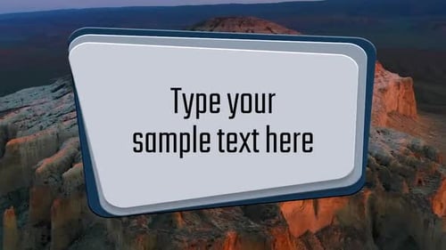 Modern Layered Text Box Lower Third Reveal Animation