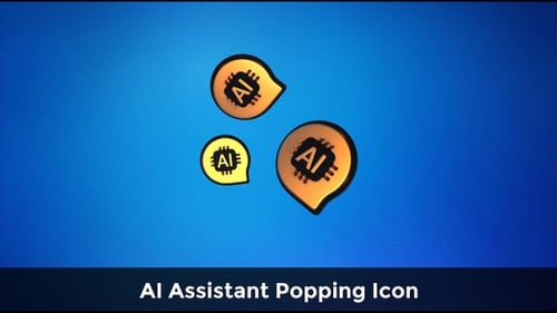 Popup-Symbol für KI-Assistenten