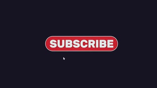Youtube Subscribe Button 4K