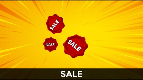 SALE – Flash Sale Promo Tag for Online Shopping UI