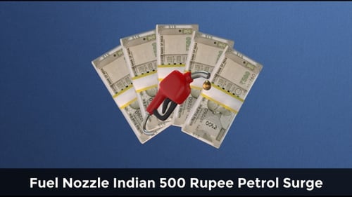 Injecteur à carburant Indian 500 Rupee Petrol Surge