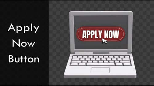 Apply Now Button | Apply Now Button Pressing In The Laptop Screen