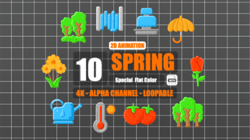 Spring Special Flaches Farbpaket 5