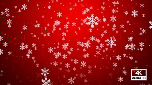 Loop de fond de Noël V7