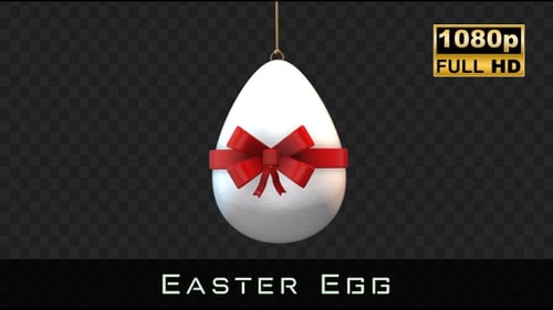 Decorative Gift Egg Cracks Open Revealing Content