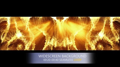 Show Gold Falling Particles