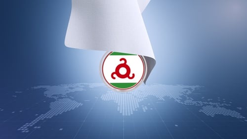 Dynamic Cloth Reveal on Global Map Background