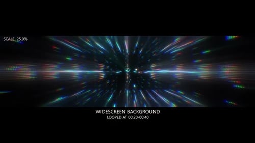 Party Glow Particles Widescreen Background