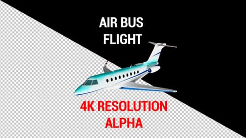 Air Bus Flight Alpha with 4k Resolution