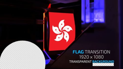 Hong Kong Flag Transition